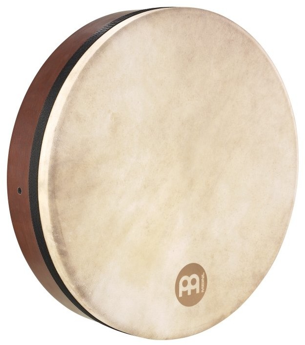 Meinl Percussion meinl Percussion fd18bo bodhran, Frame drum z koziej skóry, średnica 45,72 cm (18 cali), African Brown FD18BO