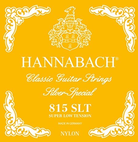 Hannabach 652774 Serie 815 Super Low Tension versilbert Saite 652774