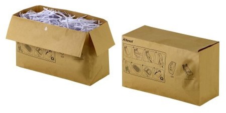 Rexel 2102441 niszczarka worek na śmieci z papieru z recyklingu, 50 L 2102442