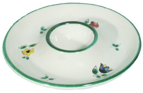 Gmundner Keramik Gmundner ceramika manufaktura 0321begl12 streublumen kieliszek do jaj gładkie, średnica 12 cm 0321BEGL12