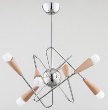 Alfa Apper lampa wisząca 6-punktowa chrom 25046 25046