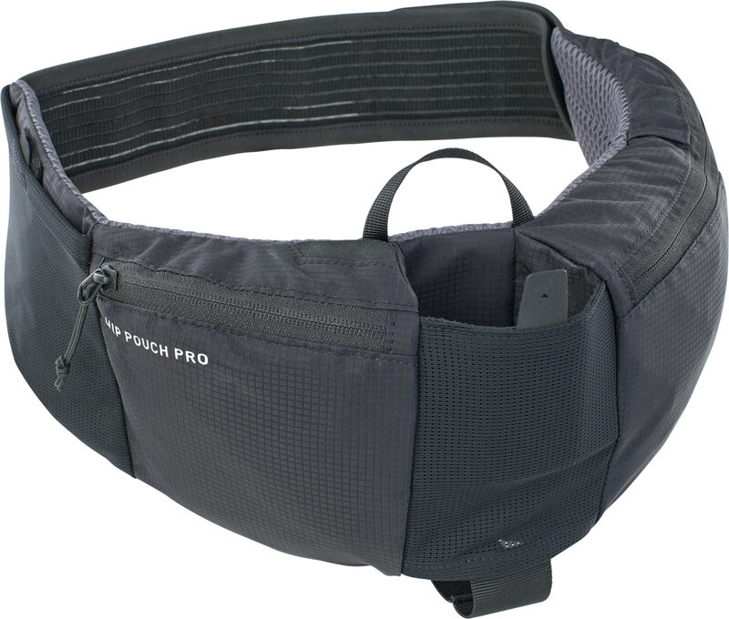 EVOC Hip Pouch Pro 1l with Bottle 550ml, czarny 2022 Saszetki i torebki na pas 102510100