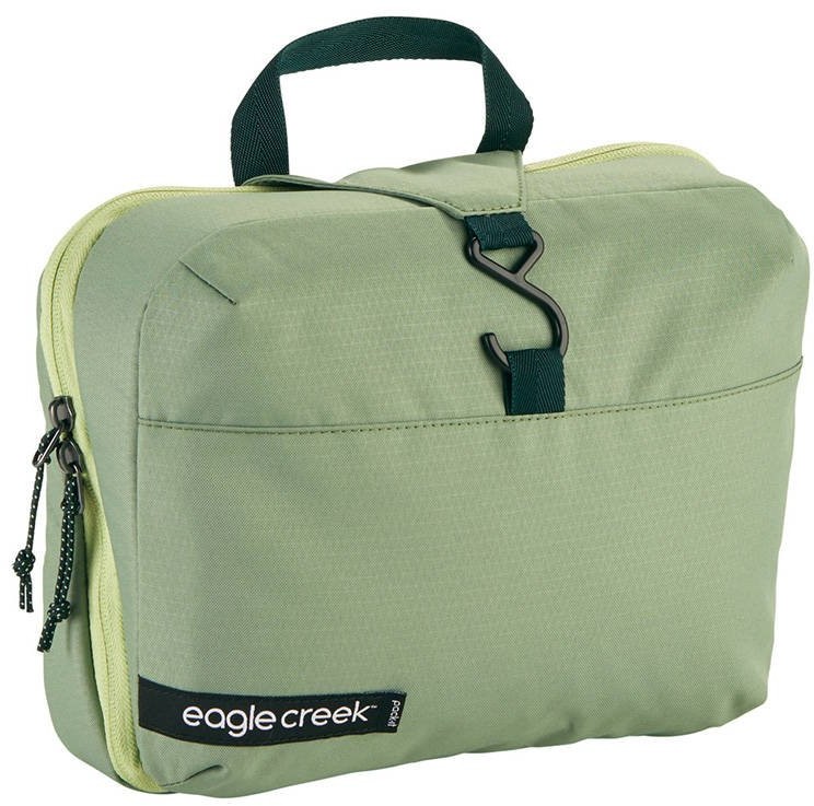 Eagle Creek Kosmetyczka podróżna wisząca Eagle Creek Pack It Reveal Toiletry Kit - mossy green EC0A48ZD326