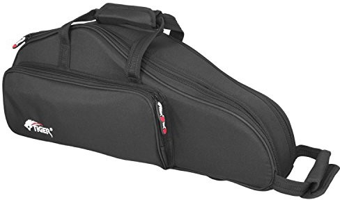 Tiger Music Etui na saksofon Tiger Alto - czarna lekka mocna torba saksofonowa, INC4-BK INC4-BK