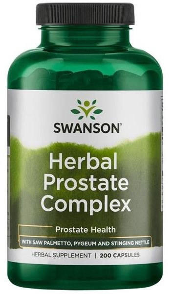 SWANSON Health Products Herbal Prostate Complex 200 kapsułek