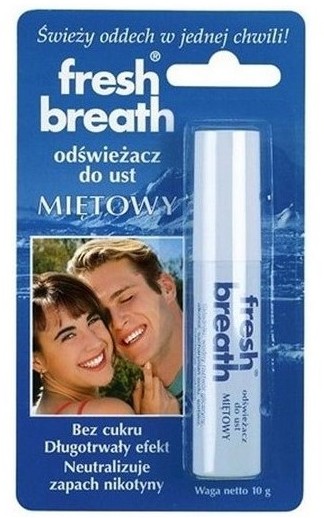 Fresh Breath Odświeżacz do ust miętowy 10g Fresh Breath