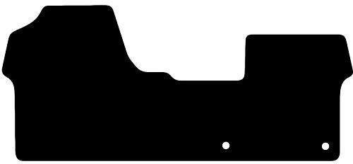 Carsio Carsio CARP-CUT-3919-(80 x 2) dopasowane czarne dywaniki samochodowe maty do wysyłki, ekspertów, Proace - 1 sztuka zestaw CARP-CUT-3919-(80x2)