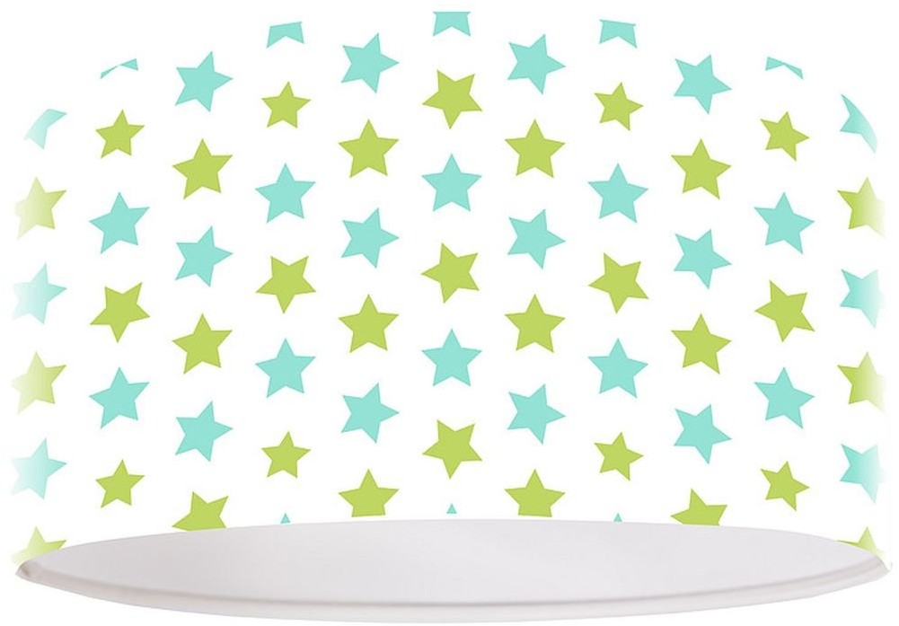 Macodesign Lampa wisząca Pastelowe gwiazdeczki foto-263-40cm, 60 W