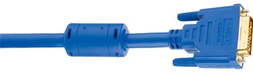 Eagle Video-cyfrowy przewód-OPTO DVI-D Dual Link Video-3 m Niebieski 4010409496034
