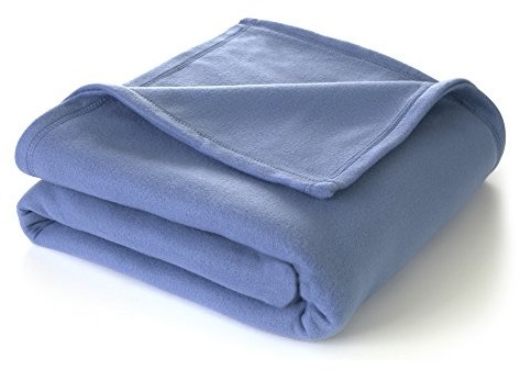 WestPoint Home Martex Super Soft Twin polarowy kocyk, kolor kości słoniowej C100228