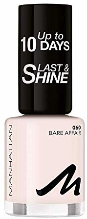 Manhattan Last und Shine lakier do paznokci, nr 060 Bare Affair, 1 opakowanie (1 X 10 ml)