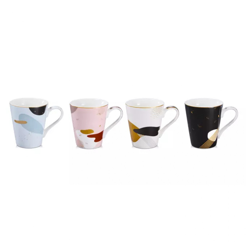 Tescoma Mycoffee Moon 4 Szt Wielokolorowe Kubki Porcelanowe W120h