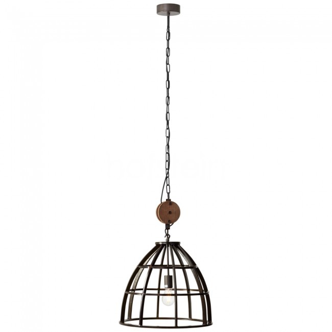 Brilliant Matrix 2 Lampa Wisząca Czarny 1-punktowy Przemysłowy/Rustykalny/Loft Obszar wewnętrzny 2 Czas dostawy od 6-10 dni roboczych 93411/76