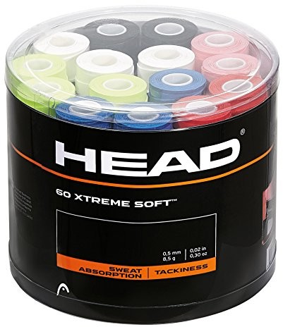 Head Xtreme Soft 60ER Mixed over Grip, wielokolorowa, One Size 285425