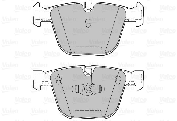 VALEO klocki hamulcowe 601127 601127