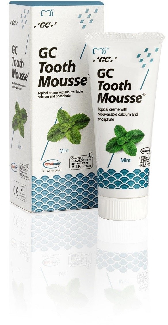 GC Tooth Mousse Mint - Płynne szkliwo bez fluoru o smaku mięty 35 ml