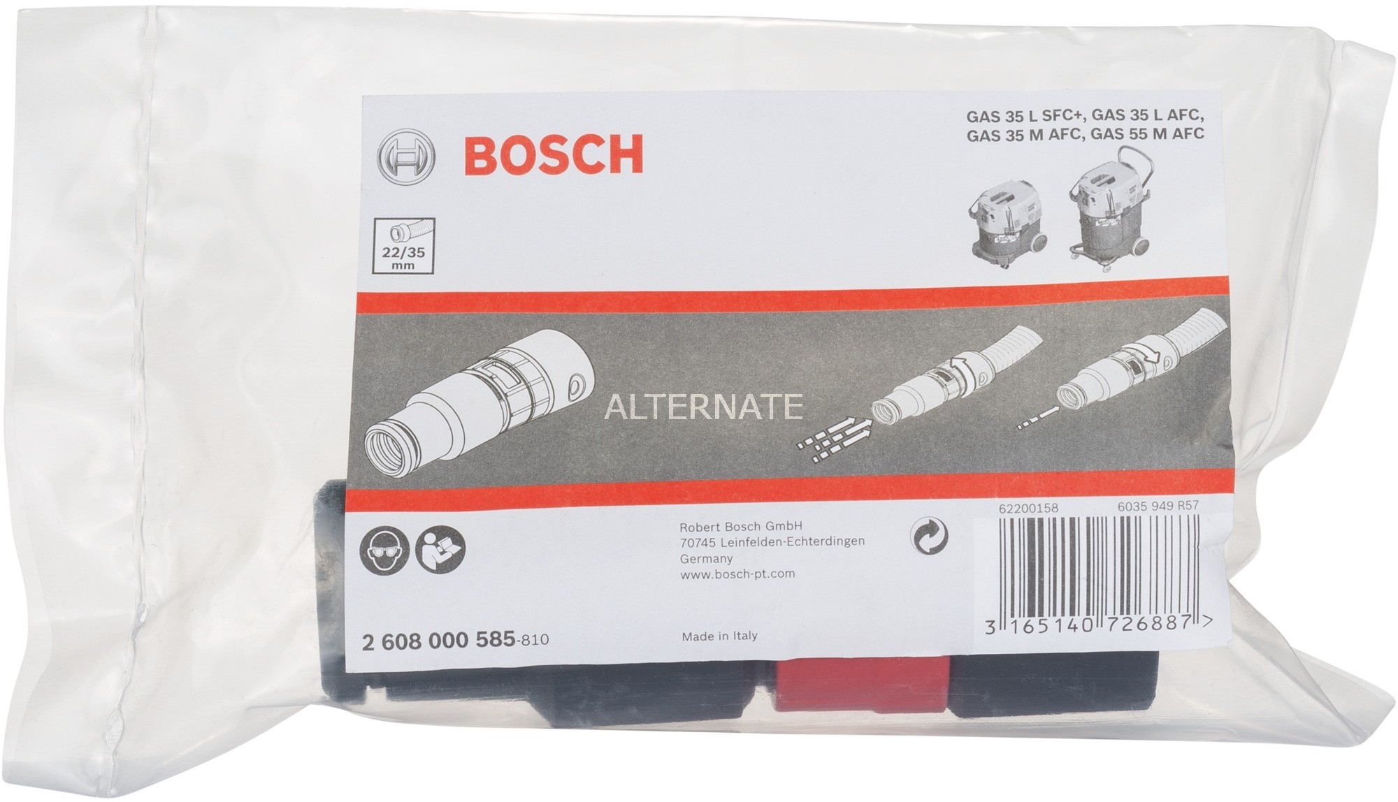 Bosch 2608000585, Hose-piece 3165140726887