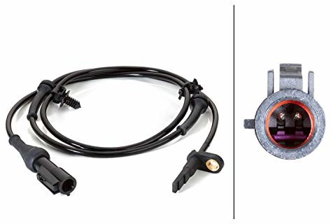 HELLA 6PT 014 494-451 czujnik, temperatura spalin - 2- biegunowy - przykręcany - Przewodu: 440[mm] 6PT 014 494-451