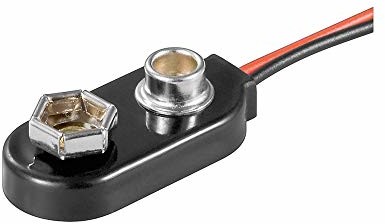 Goobay BH 9 V i HQ (CLIP klip do baterii 9 V Block) zapewnia
