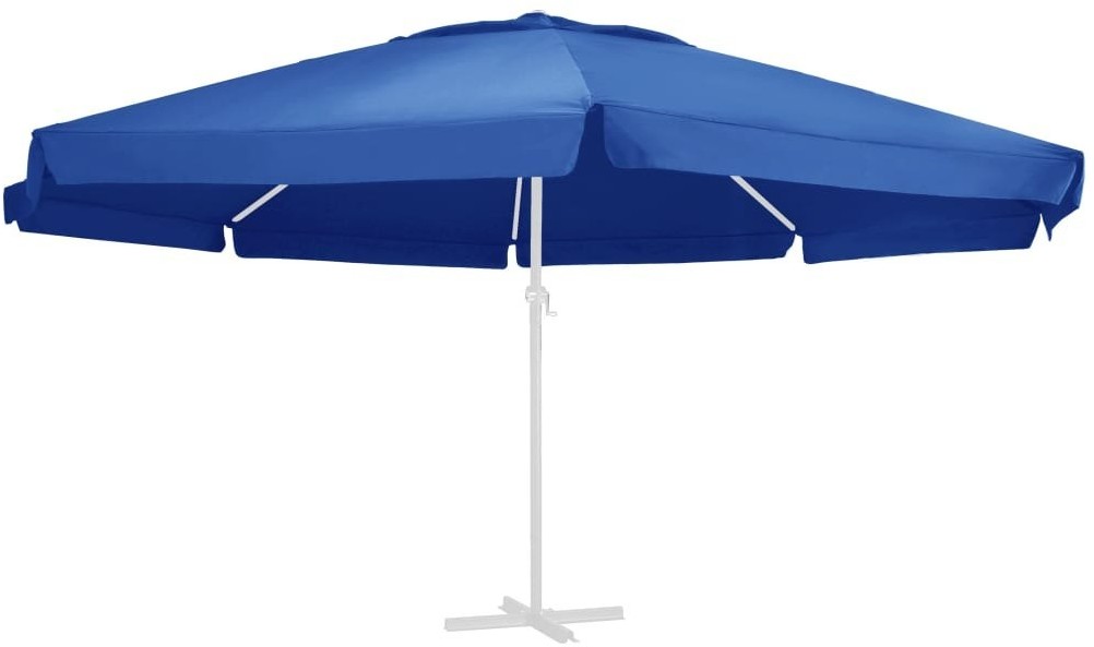 vidaXL Pokrycie do parasola ogrodowego, lazurowe, 600 cm 312553