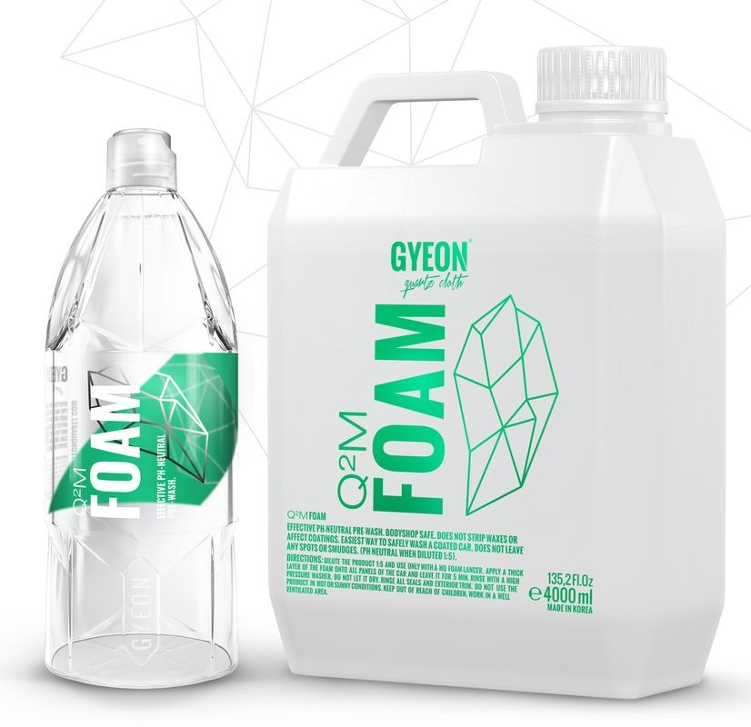 Gyeon Gyeon Q2M Foam  piana aktywna delikatna dla wosków i powłok  1l GYE000011