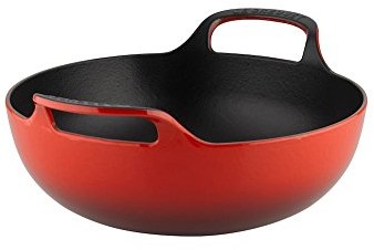 Le Creuset Balti garnek z żeliwa, 24 cm wiśniowy, 3 qt. (9.5