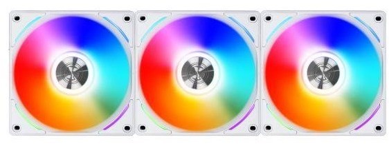 Lian Li 3 Pack - UNI FAN AL120 RGB PWM fan - 120mm white UF-AL120-3W