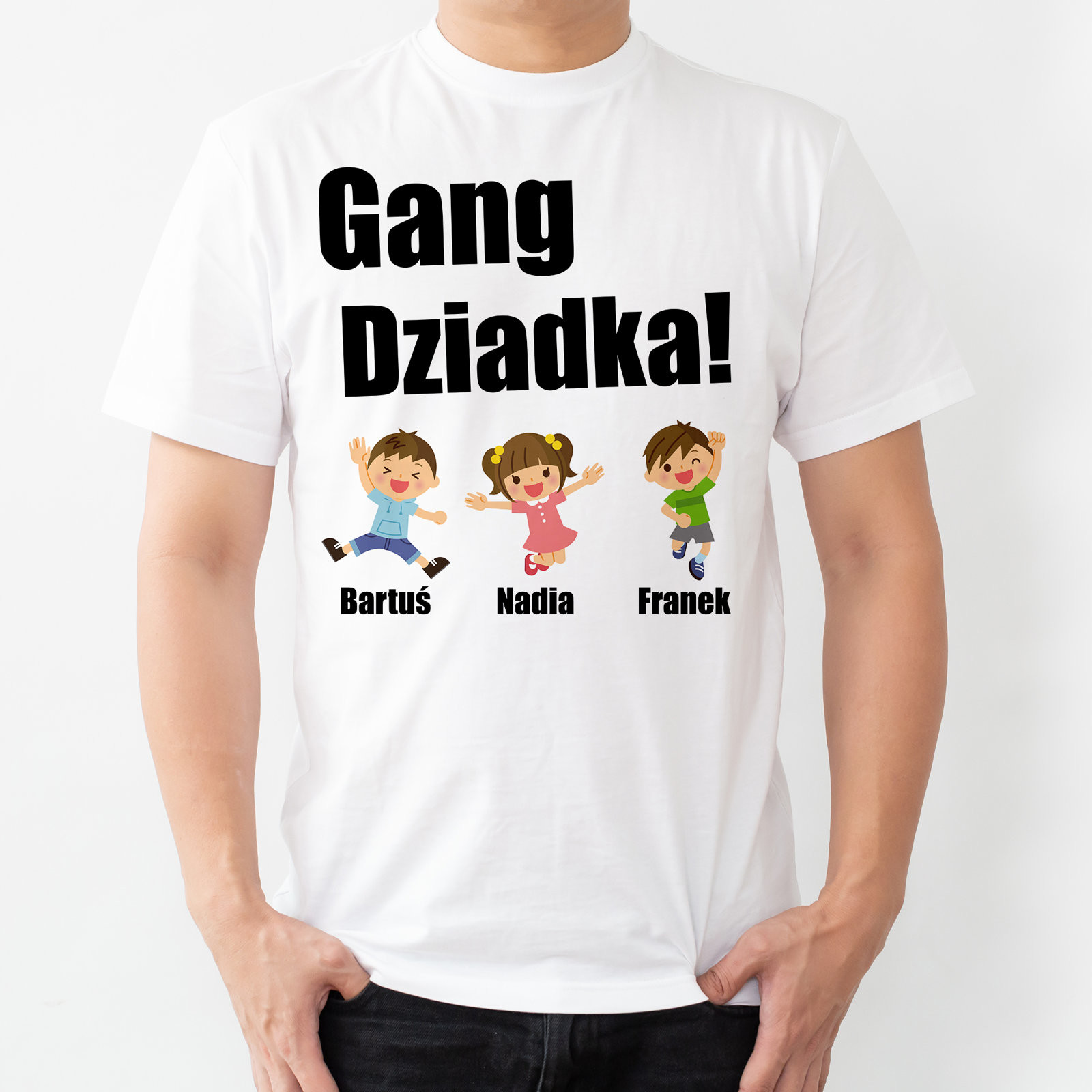 Poczpol Gang dziadka - koszulka męska 42680-A