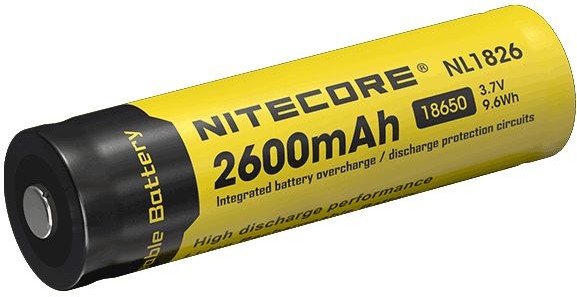 Nitecore Akumulator 18650 NL1826 2600mAh LAT NL1826 18650