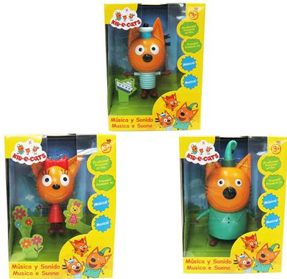 Toy Plus Kot-o-ciaki. Figurka z dźwiękami i muzyką, mix wzorów