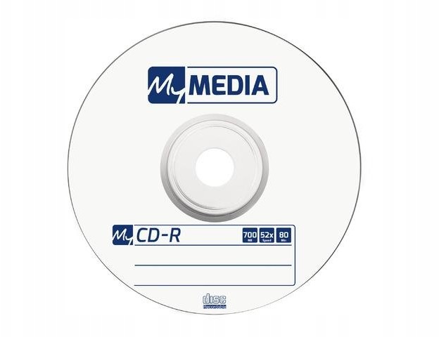 Cd-r My Media 700MB Wrap (Spindle 10)