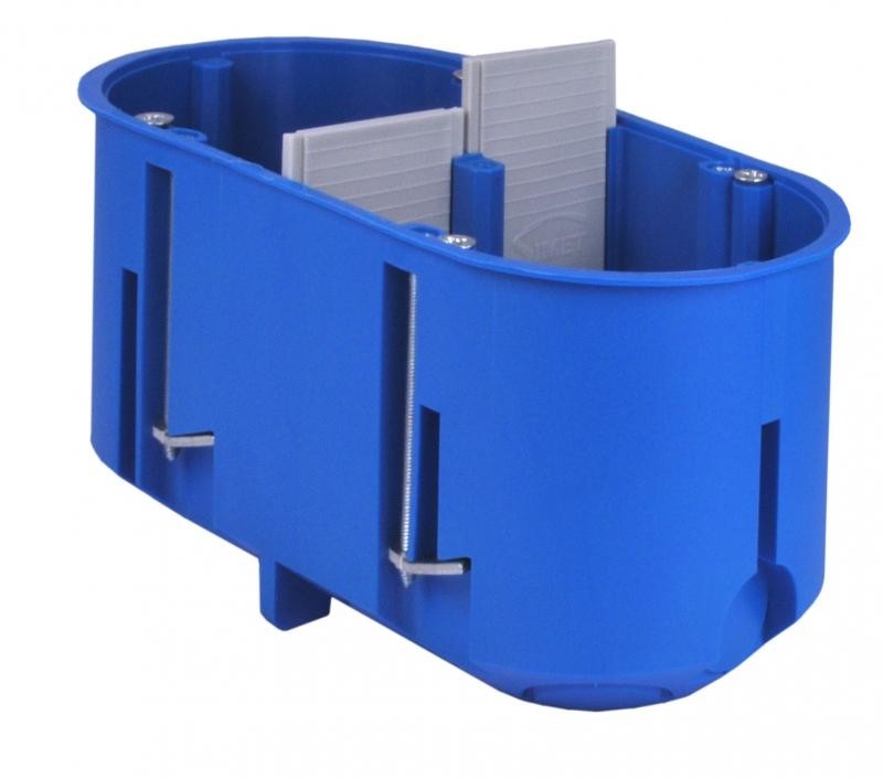 Simet Puszka inst do pus ścian dwupolowa 2x60 głęboka P2x60D 32092203