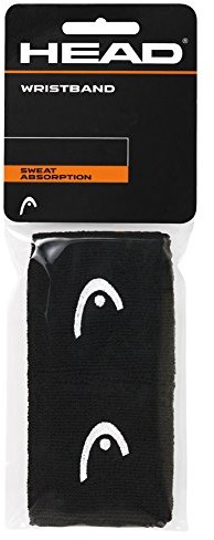 HEAD Head  Wristband 2,5 inch, czarny 285075_N