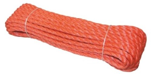 Kerbl 375 Poly, liny kłębek, pomarańczowy, 6 mm