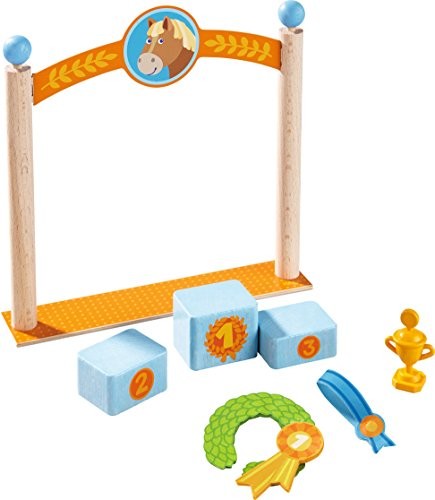 Haba Little Friends Play Set Winners pedestal 303048