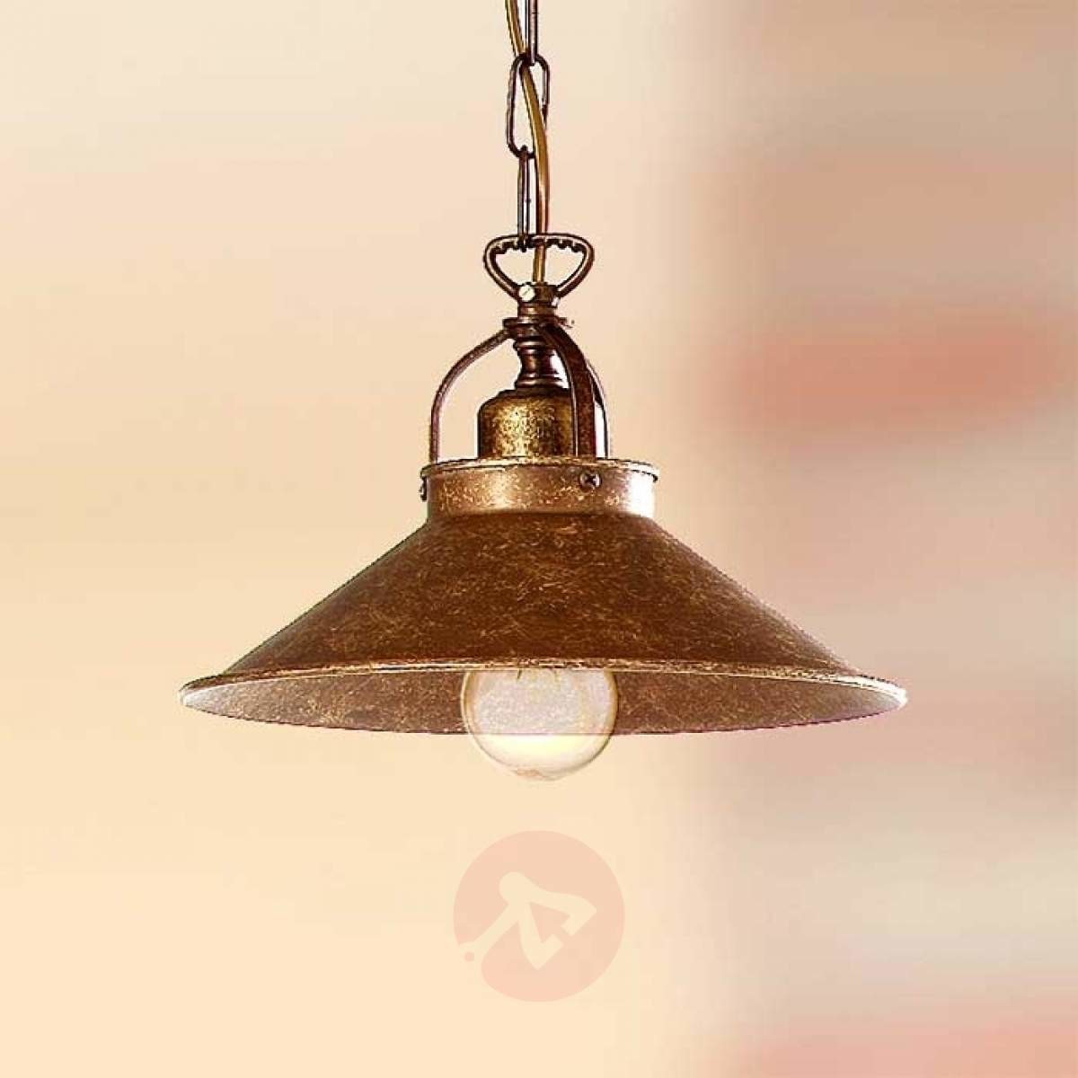 Rustykalna lampa wisząca BRUNO 25 cm