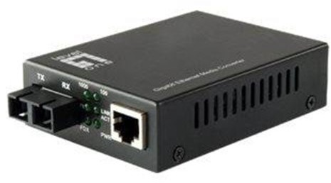 LevelOne LevelOne GVT-2002 - fibre media converter - 10Mb LAN 100Mb LAN GigE GVT-2002