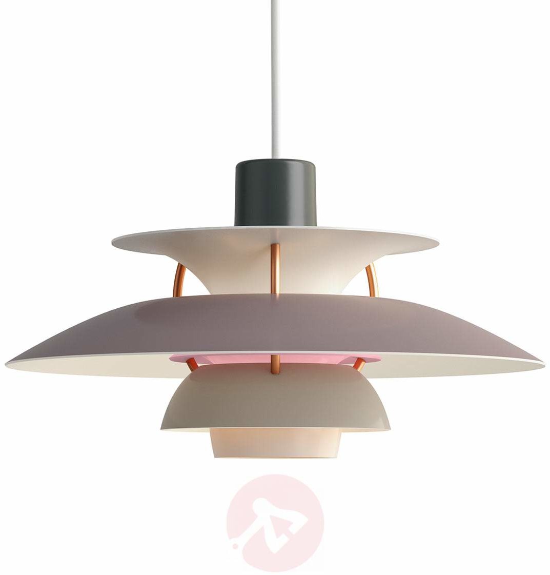 Louis Poulsen PH 5 Mini lampa wisząca, szara