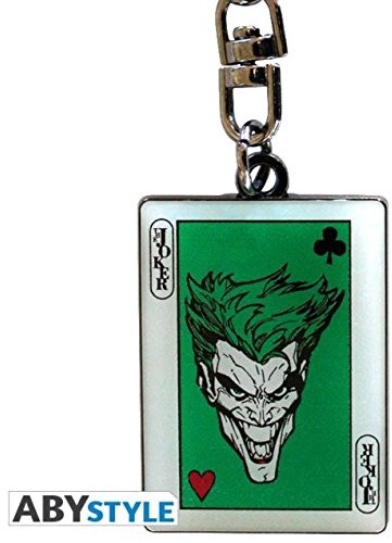 ABYstyle ABYstyle DC COMICS - breloczek do kluczy - karta Joker ABYKEY139