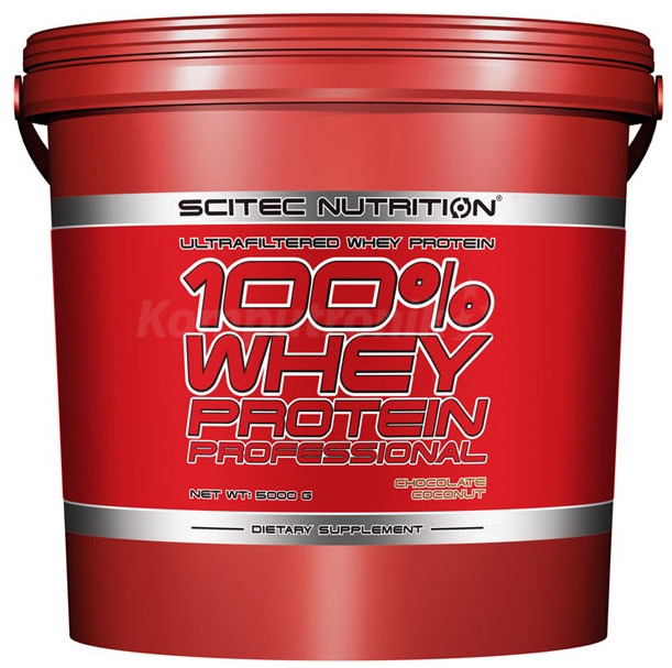 Scitec 100% WHEY protein professional 5000g chocolate hazelnut (728633106363)