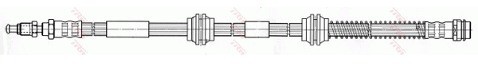 TRW Przewód hamulcowy elastyczny PHD558