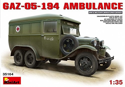 Unbekannt Rodzaj Mini 35164  zestaw do budowy modelu gaz-05  194 Ambulance