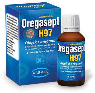 ASEPTA Oregasept H97 olejek z oregano 30 ml