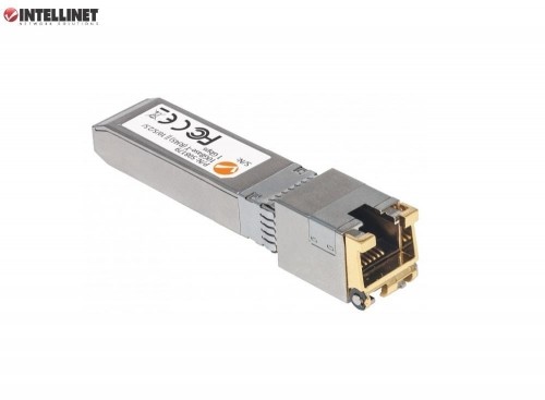 Intellinet Moduł Transceiver MiniGBIC/SFP+ 10GBase-T RJ45 10 Gigabit