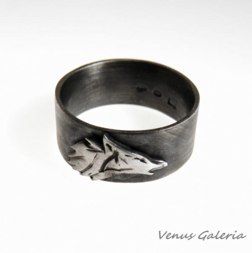 Skagen Obrączka z wilkiem 2565