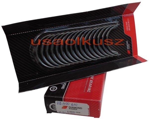 DNJ Panewki korbowodowe z zamkiem 0,25 Mitsubishi Raider 4,7 V8 8-4830-010