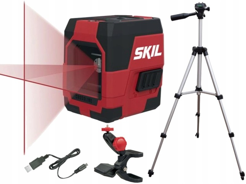 Skil 1910 Poziomica Laserowa 15m Li-Ion + Statyw
