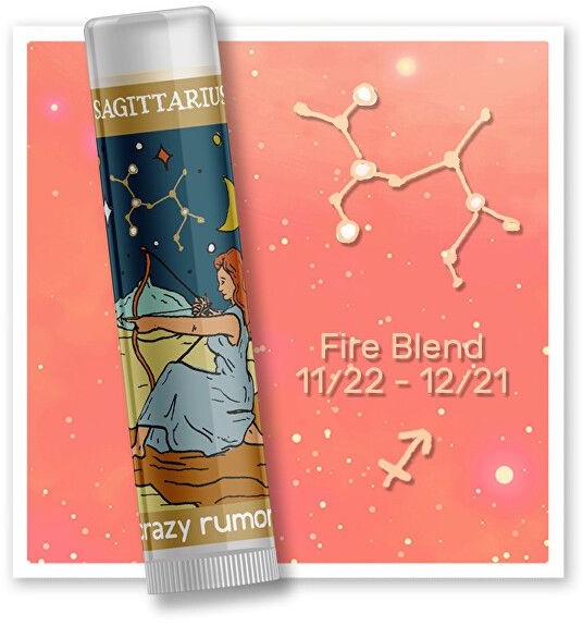 Lip Balm Crazy Rumors Balsam do ust ZodiacStrzelec 4,4 ml