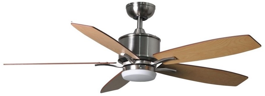 Fantasia Fantasia 117179 - LED Wentylator sufitowy PRIMA LED/18W/230V chrom/brązowy