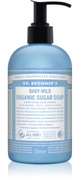 Dr. Bronner's Dr Bronners Dr Bronners Baby-Mild mydło w płynie do ciała i włosów bezzapachowy 355 ml